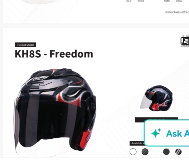 kh 8 Helmet