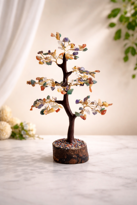 Multi Stone Crystal Tree
