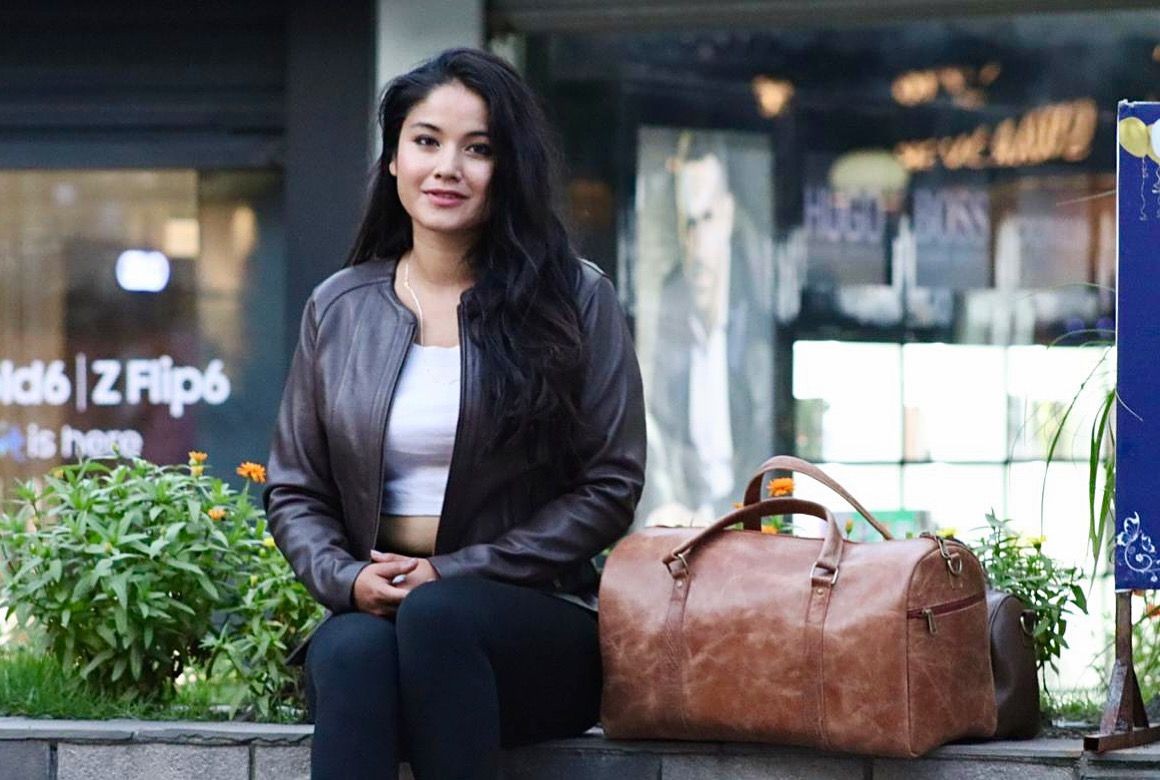 Leather Duffle Bag